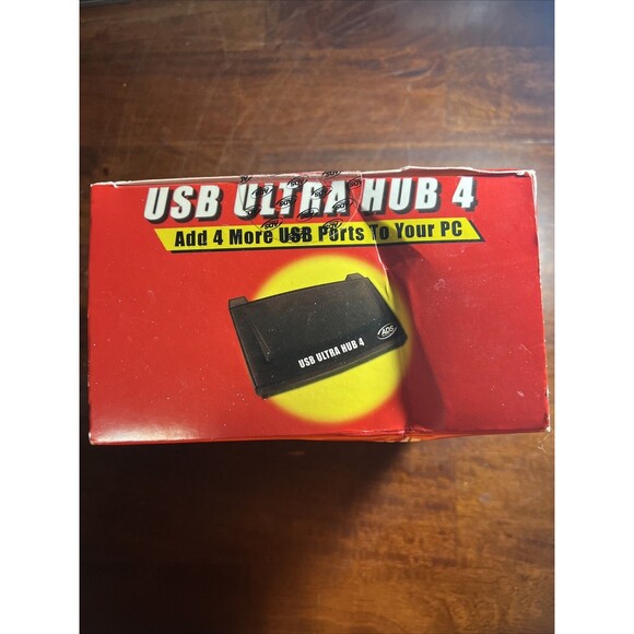 USB Ultra Hub 4 (Powered) - ADS Technologies PC or MAC - NEW IN FACTORY BOX - Picture 5 of 6